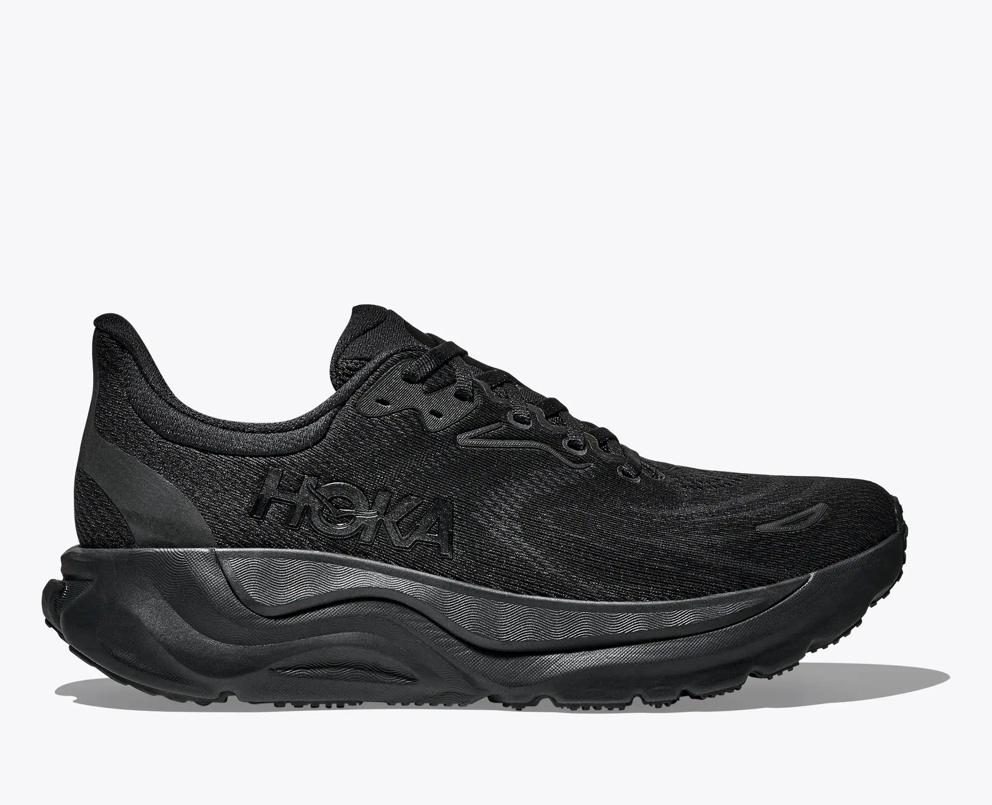 Hoka Arahi 8 womens stability shoe truffle salt oyster mushroom warm neutral tone