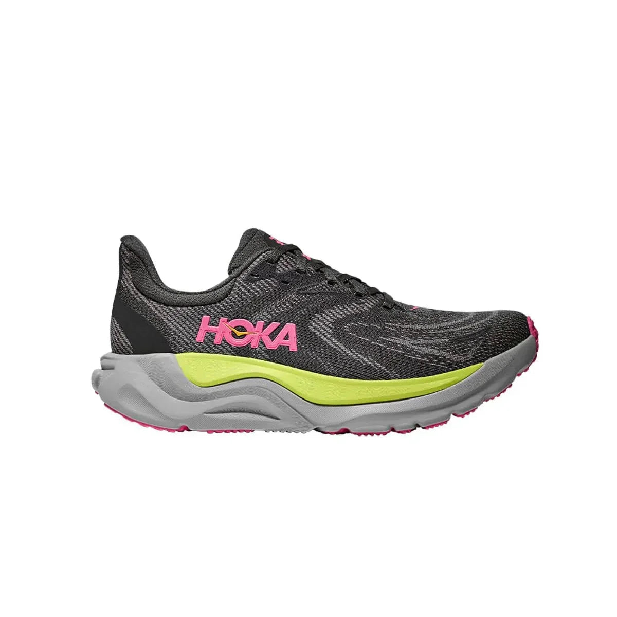 Hoka Arahi 8 womens stability running shoe rose cream alabaster soft cushion