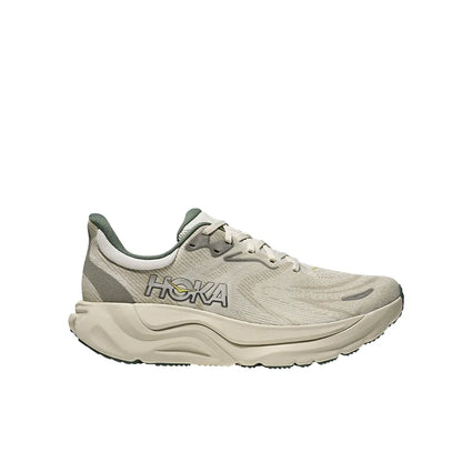 Hoka Arahi 8 stability running shoe truffle grey oyster neutral understated colorway