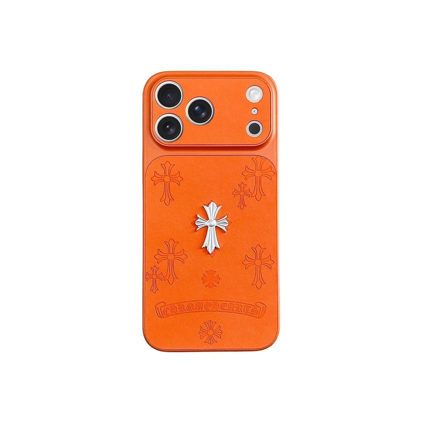 CR Hearts Cross Pendant iPhone Case – Protective Fashion Case