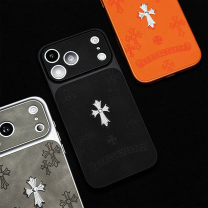 CR Hearts Cross Pendant iPhone Case – Protective Fashion Case