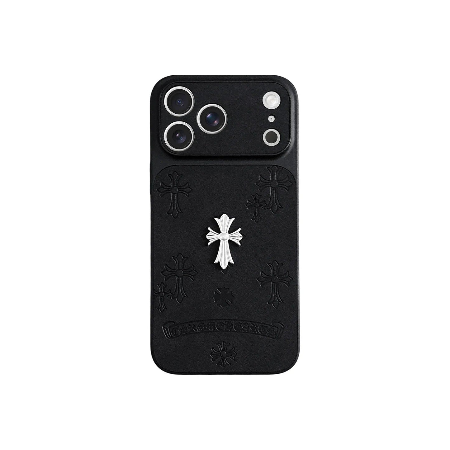 CR Hearts Cross Pendant iPhone Case – Protective Fashion Case
