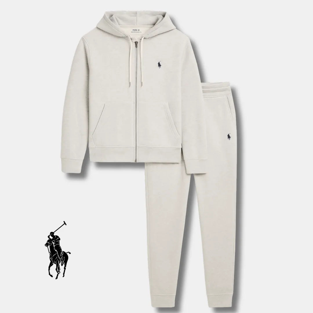 Mens signature full tracksuit set off white matching hoodie and jogger pants